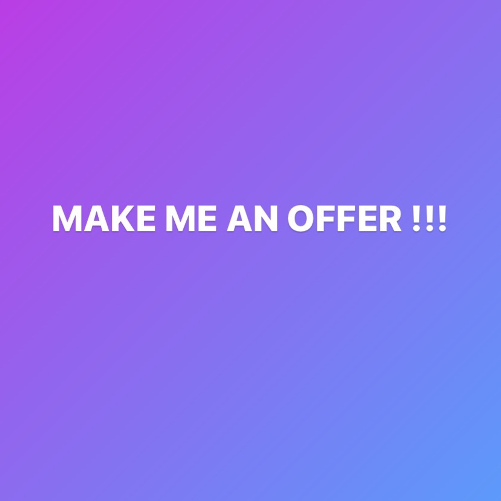 Make me an offer